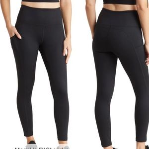 NWT Z by Zella High Waist 7/8 Daily Pocket Leggings Black